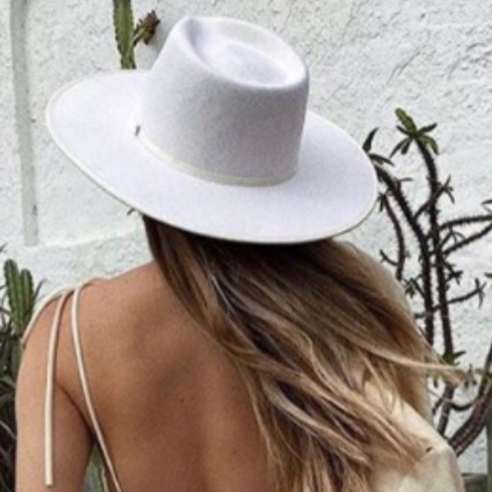 🔥 RESTOCKED! 🔥 Western Felted Fedora Rancher Hat - Picture 6 of 7